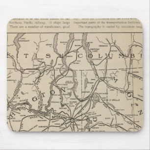 Region Washington Idaho Mousepad