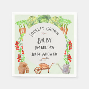 Regional Baby  Bauernmarkt-Baby-Party Serviette