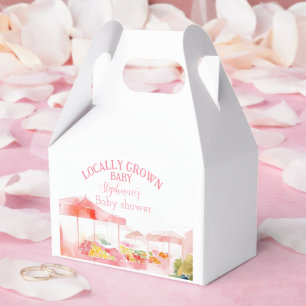 Regional Geboren Baby Mädchen Dusche Bauernmarkt Geschenkschachtel