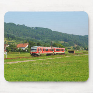 Regionalbahn nach Marburg in Wolfgruben Mousepad