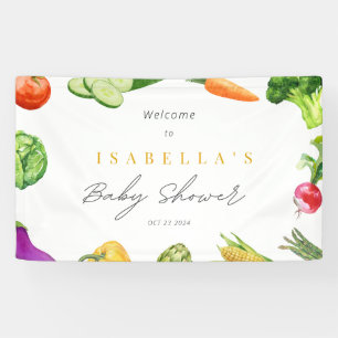 Regionaler Babyshower-Banner vom Bauernmarkt Banner