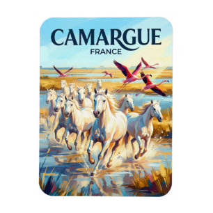 Regionaler Naturpark Camargue Frankreich Magnet