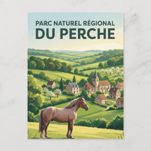 Regionaler Naturpark Perche Frankreich Postkarte