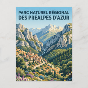 Regionaler Naturpark Préalpes d'Azur Frankreich Postkarte