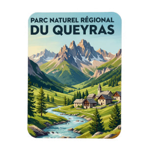 Regionaler Naturpark Queyras Frankreich Magnet