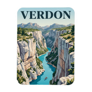 Regionaler Naturpark Verdon Frankreich Magnet