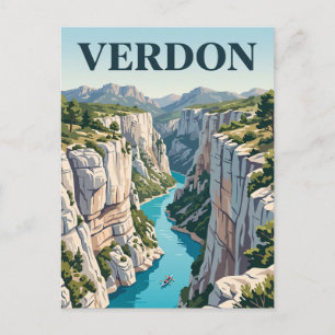 Regionaler Naturpark Verdon Frankreich Postkarte