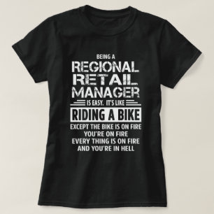 Regionaler Retail-Manager T-Shirt