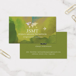 Regionalführungen in grüngelb