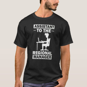 Regionalmanager im Management 9 T-Shirt