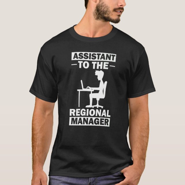 Regionalmanager im Management 9 T-Shirt (Vorderseite)