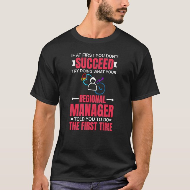 Regionalmanager T-Shirt (Vorderseite)