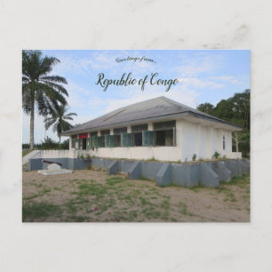 Regionalmuseum Ma Loango Republik Kongo Postkarte