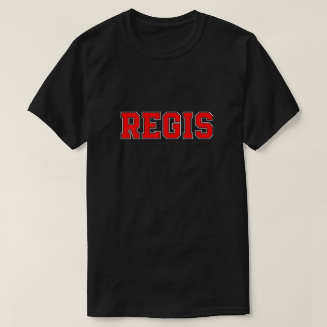 Regis Athletic University Uni Alumni Style T S T-Shirt (Design vorne)
