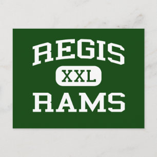 Regis - Rams - Regis High School - Stayton Oregon Postkarte