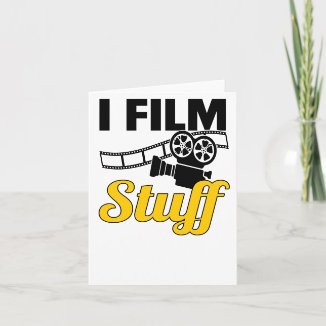 Regisseur Filmmaker Film Karte (Vorderseite)