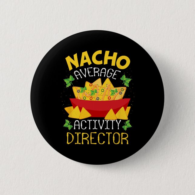 Regisseur Nacho Durchschnittliche Aktivität Regiss Button (Vorderseite)