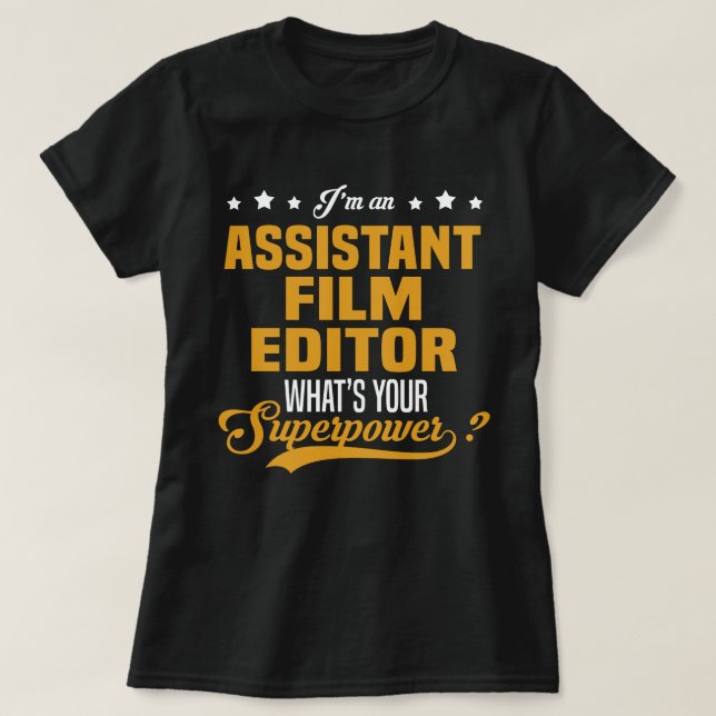 Regisseur T-Shirt (Design vorne)