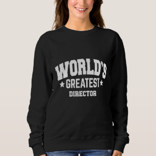 Regisseur Weltbestes 2. Dekor-Thema Sweatshirt