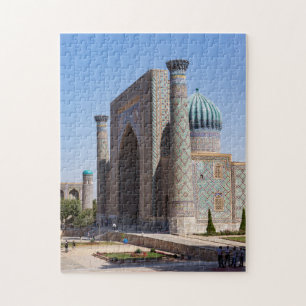 Registan-Platz - Samarkand, Usbekistan, Asien Puzzle