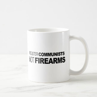 Register-Kommunist-nicht Feuerwaffen Tasse
