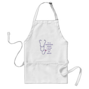 Registered Nurse custom name Apron Schürze
