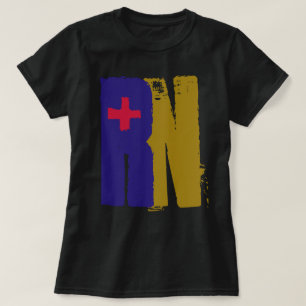 Registered Nurse purpleRedCross-T - Shirt