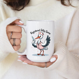Registered Silly Goose Coffee Mug Kaffeetasse