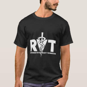 Registered Tech Veterinary Medicine Rvt Unifor T-Shirt