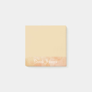 Registerkarte "personalisiert" mit Name Post-it Klebezettel