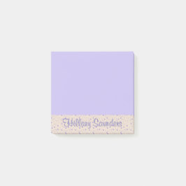 Registerkarte "personalisiert" mit Name Post-it Klebezettel