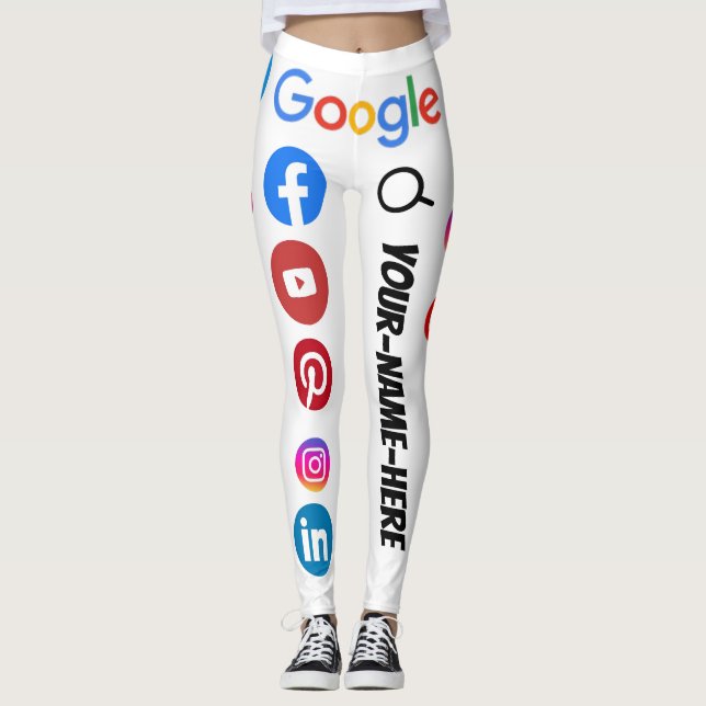 Registerkarte "Social Media Google Search" der Reg Leggings (Vorderseite)