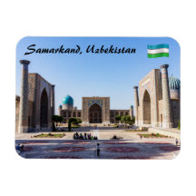Registerplatz bei Sonnenuntergang - Samarkand, Usb