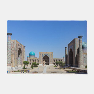 Registerplatz - Samarkand, Usbekistan, Asien Fußmatte