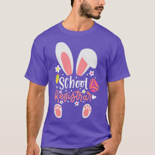 Registrar für die Ostertagsschule der Sonntagsschu T-Shirt
