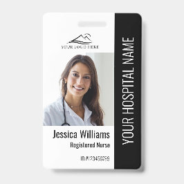 Registriert Krankenpflege RN Medical Foto ID Work Ausweis