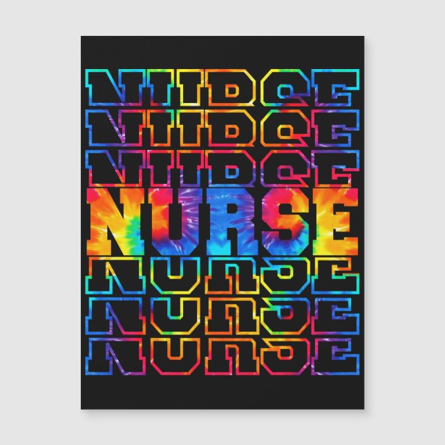 Registriert Krankenpfleger RN CNA LPN Krankenpfleg Magnetkarte (Vorderseite)