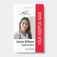 Registriert Krankenschwester RN Medical Red Foto I