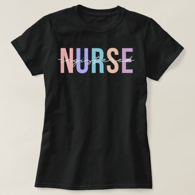 Registriert Krankenversicherung RN Notrufzimmer Kr T-Shirt (Design vorne)