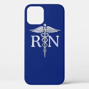 Registriert Nurse RN Caduceus Design Case-Mate iPhone Hülle