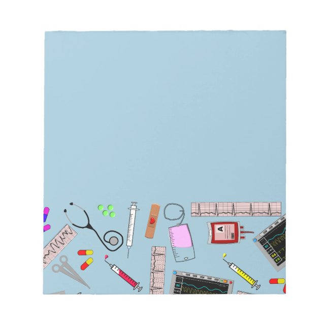 Registrierte Krankenpflegeprogramme Notizblock (Vorderseite)