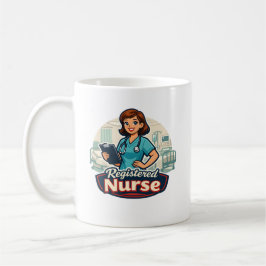 Registrierte Krankenschwester Kaffeetasse