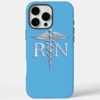 Registrierte Krankenschwester RN Caduceus auf Baby