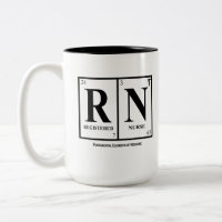 Registrierte Krankenschwester- (RN)Tasse, mit