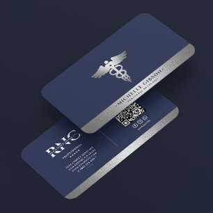 Registrierte Pflegekraft Medizinisches Dokument Ca Visitenkarte