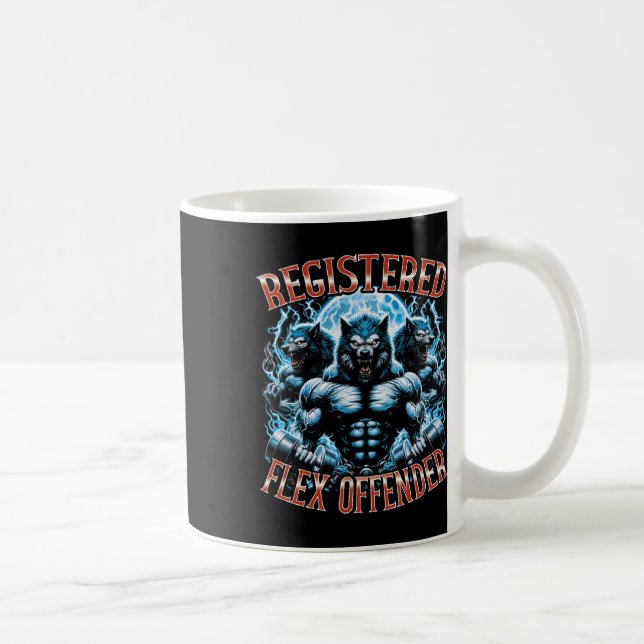 Registrierter Flex-Offender Kaffeetasse (Rechts)