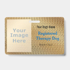 Registriertes Dog-Abzeichen Ausweis