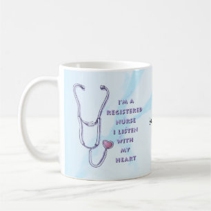 Registriertes Krankenherz Kaffeetasse