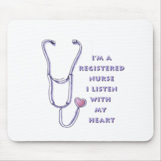 Registriertes Krankenherz Mousepad