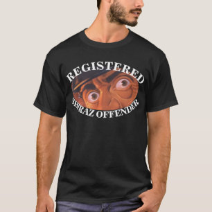 REGISTRIERTES SHIRAZ OFFENDER NAPA SONOMA ZINFANDE T-Shirt
